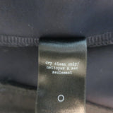 Rag & Bone/JEAN Zip-Up Raglan Jacket Dark Navy Scuba Jersey Size Small