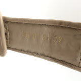 Christian Dior Dioract Raffia Slide Sandals Beige Size 39