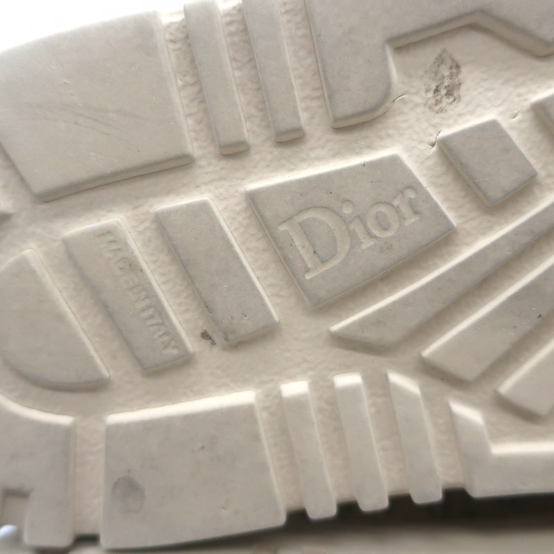 Christian Dior Dioract Raffia Slide Sandals Beige Size 39
