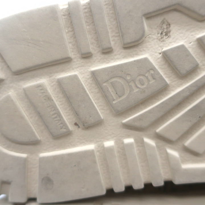 Christian Dior Dioract Raffia Slide Sandals Beige Size 39