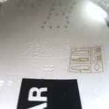 Golden Goose Superstar Sneakers White Leather with Gold Glitter Star Size 38 NEW