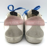 Golden Goose Superstar Shearling Low Top Sneakers White Leather Size 36 NEW