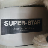 Golden Goose Superstar Shearling Low Top Sneakers White Leather Size 36 NEW