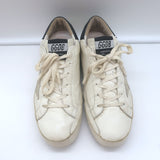 Golden Goose Superstar Sneakers White & Black Leather Size 38