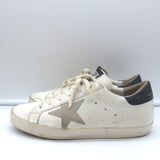 Golden Goose Superstar Sneakers White & Black Leather Size 38