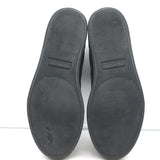 Lanvin DBB1 Cap Toe Low Top Sneakers Black Suede & Patent Leather Size 9