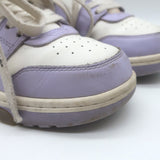 Off-White c/o Virgil Abloh Out of Office Sneakers Lilac/White Leather Size 37