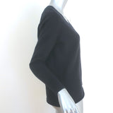 James Perse Recycled Cashmere V-Neck Sweater Black Size 1