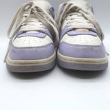 Off-White c/o Virgil Abloh Out of Office Sneakers Lilac/White Leather Size 37