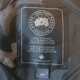 Canada Goose Rideau Down Parka Black Camo Size Small Hooded Coat