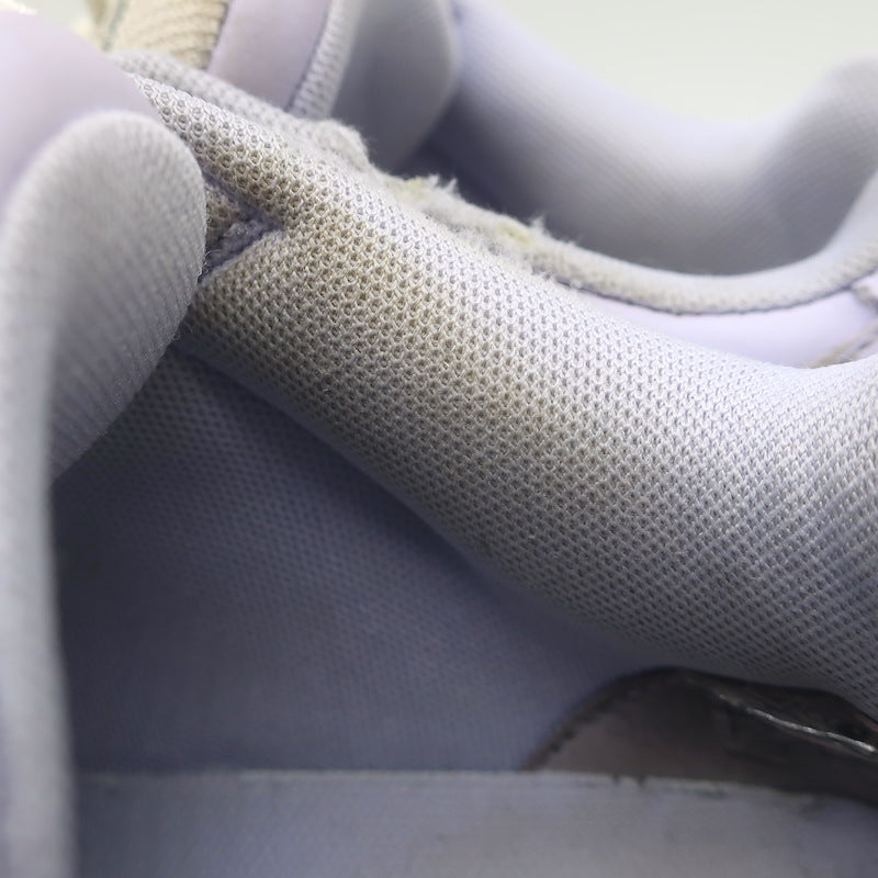 Off-White c/o Virgil Abloh Out of Office Sneakers Lilac/White Leather Size 37