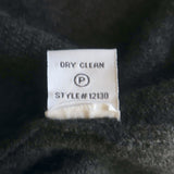 360 Accessoire Cashmere Asymmetric Poncho Dark Gray