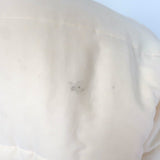 Gucci Web-Trim Padded Jacket Ivory Size 42