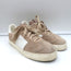Valentino Flycrew Low Top Sneakers Blush Suede Size 38.5