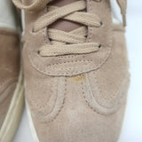 Valentino Flycrew Low Top Sneakers Blush Suede Size 38.5