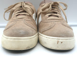 Valentino Flycrew Low Top Sneakers Blush Suede Size 38.5