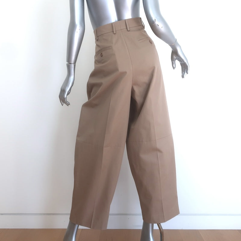 Altuzarra Dash Barrel-Leg pants Sz 40, label