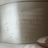 Valentino Flycrew Low Top Sneakers Blush Suede Size 38.5