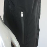 Jil Sander Packaway Sleeveless Midi Dress Black Nylon Size 36