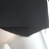 Emilio Pucci Crisscross Off the Shoulder Top Black Stretch Jersey Size US 10