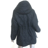 Maje Gangzidamo Reversible Hooded Tweed Jacket Black/White Size 0 NEW