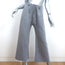 Nili Lotan Kiki Cropped Sweatpants Light Gray Size Medium