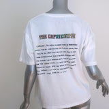 Monoki Capricorn Astro Tee White Cotton One Size NEW