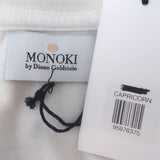 Monoki Capricorn Astro Tee White Cotton One Size NEW