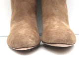 Veronica Beard Blondie Slouchy Suede Boots Beige Size 6.5