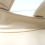 Valentino Roman Stud Mules Cream Leather Size 39 Pointed Toe Flats NEW