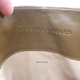 Veronica Beard Blondie Slouchy Suede Boots Beige Size 6.5