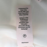 Cinq a Sept Kerry Rhinestone Pin Cropped Pants White Crepe Size 2 NEW