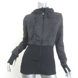 Lululemon Dance Studio Reversible Jacket Coal Size 10