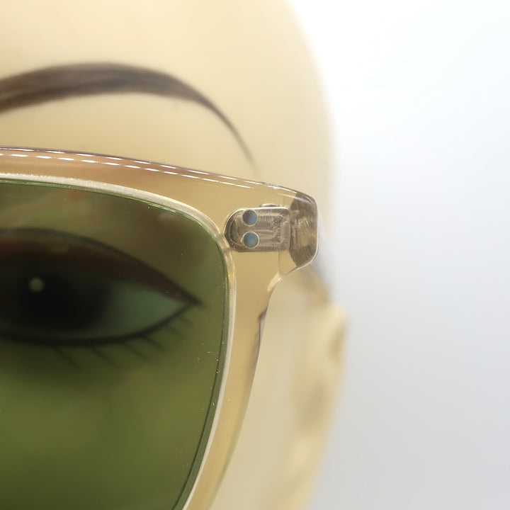 Oliver Peoples NDG-1 50mm Sunglasses Transparent Buff/Green OV5031S 1094/52