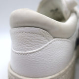 Off-White c/o Virgil Abloh 3.0 Off Court Low Top Sneakers White Leather Size 37