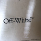 Off-White c/o Virgil Abloh 3.0 Off Court Low Top Sneakers White Leather Size 37