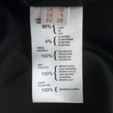 Pringle of Scotland Layered-Effect Jacket Black Stretch Wool Size US 6