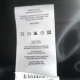 Pringle of Scotland Layered-Effect Jacket Black Stretch Wool Size US 6