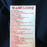 Marni Pleated Midi Skirt Navy Cotton Poplin Size 38