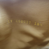 Saint Laurent Jodie 105 Cut-Off Western Ankle Boots Black Leather Size 38.5