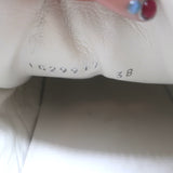 Chanel Pearl CC Multicolor Tweed Low Top Sneakers Gray Suede Size 38