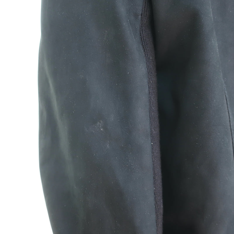 Rick Owens Stooges Suede Biker Jacket Black Size US 14