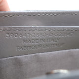 Balenciaga Logo Pochette Cream Canvas & Gray Leather Small Crossbody Bag