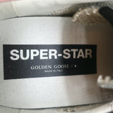 Golden Goose Glitter Camouflage Superstar Sneakers Silver/Green Size 39 NEW