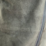 Vince Suede Motorcycle Jacket Olive Size Medium