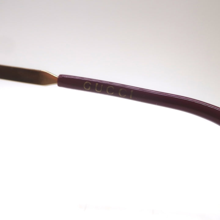 Gucci Oversized Square 57mm Sunglasses Gold/Brown GG0802S 002