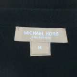 Michael Kors Collection Cashmere V-Neck Sweater Black Size Medium