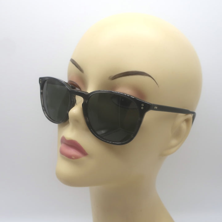 Oliver Peoples Finley Esq. Sun Polarized 53mm Sunglasses Gray Tortoise OV5298SU