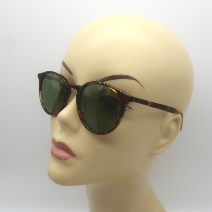 Barton Perreira Princeton 49mm Sunglasses Chestnut Tortoise/Vintage Green