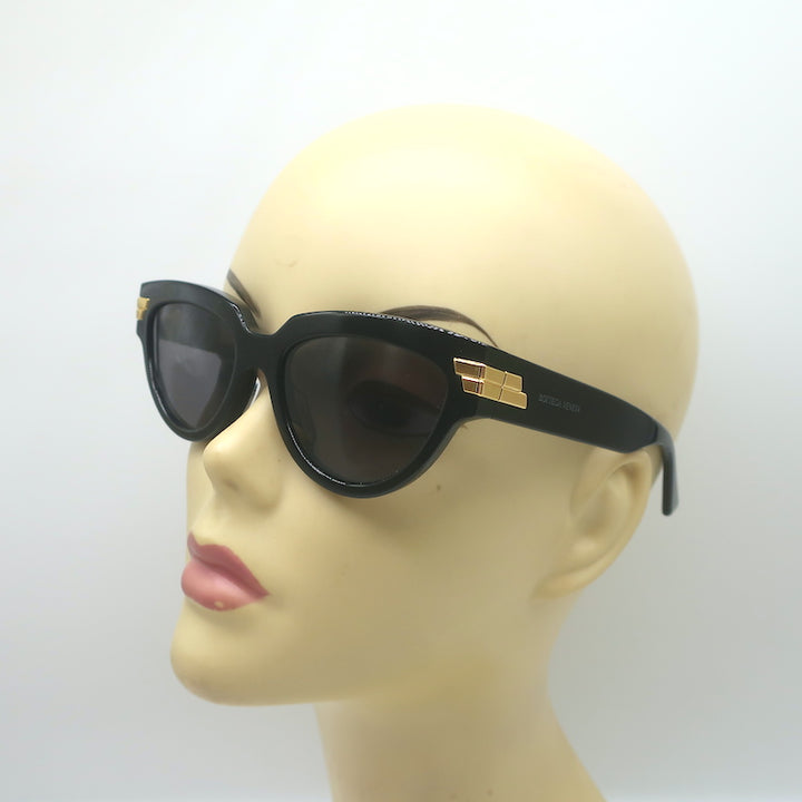 Bottega Veneta Cat Eye Sunglasses Black BV1035S